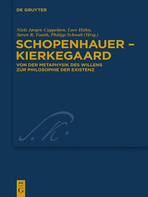 cover image of Schopenhauer--Kierkegaard